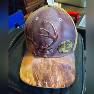 Bass Pro Shops Hat w/ Deer Art & Logo Unisex Adjustable BRAND NEW WITH TAGS!
